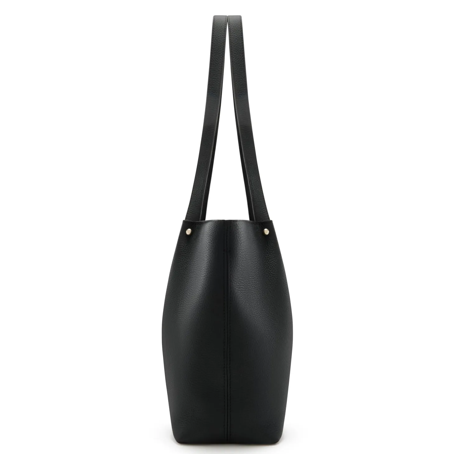 Isabel Bernard Honoré Nata zwarte leren shopper van kalfsleer New
