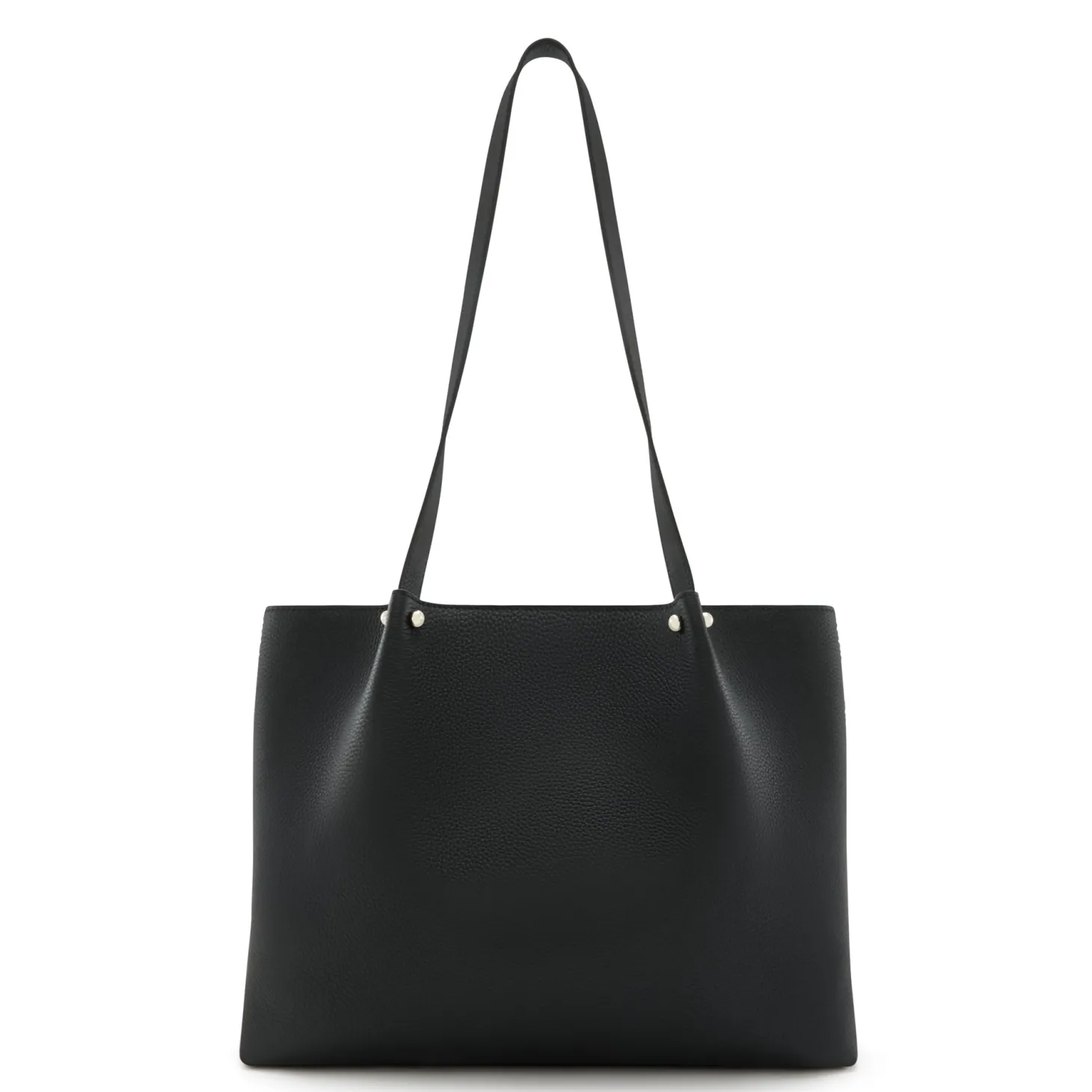 Isabel Bernard Honoré Nata zwarte leren shopper van kalfsleer New