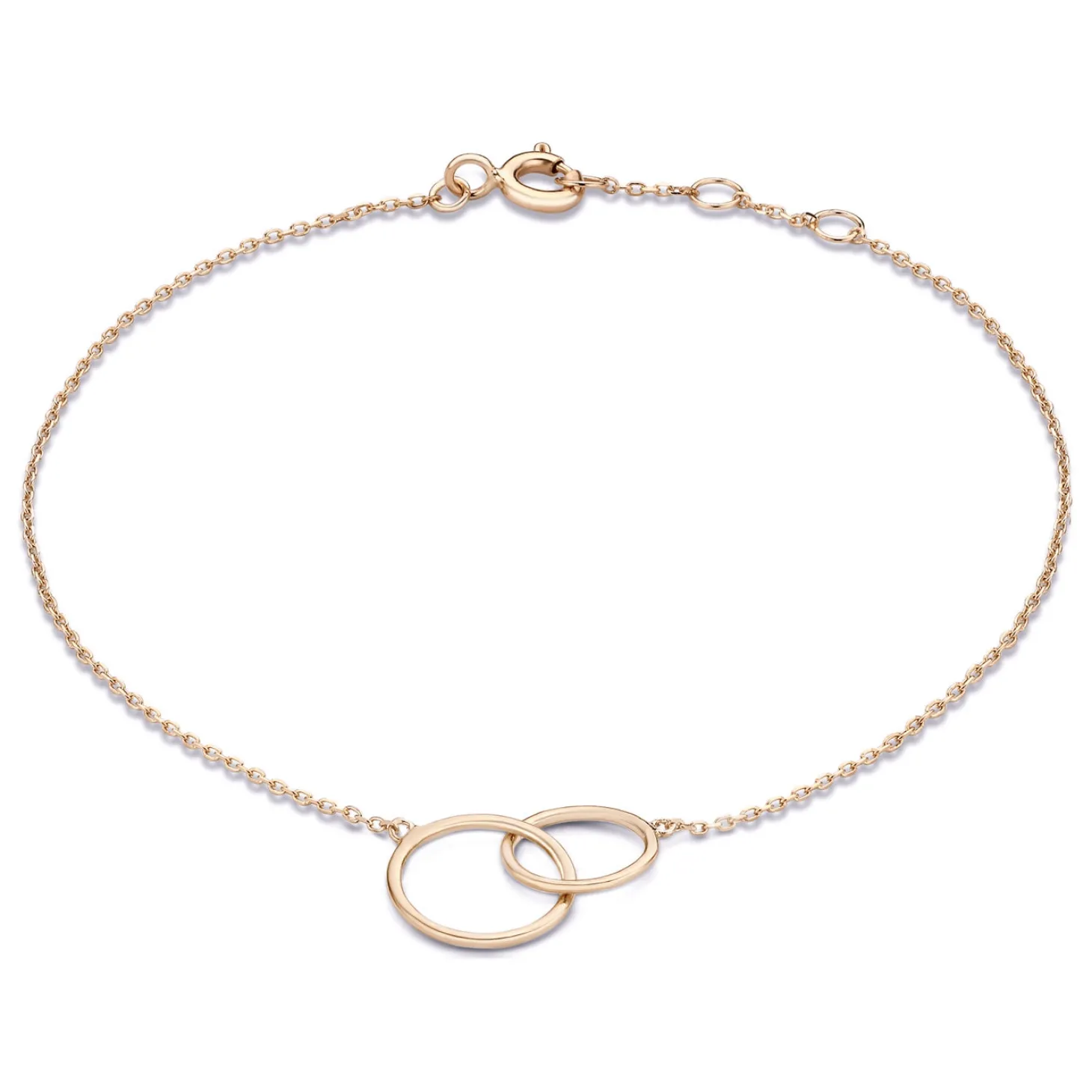 Isabel Bernard La Concorde Loulou 14 karaat rosé gouden armband met ringetjes Best Sale