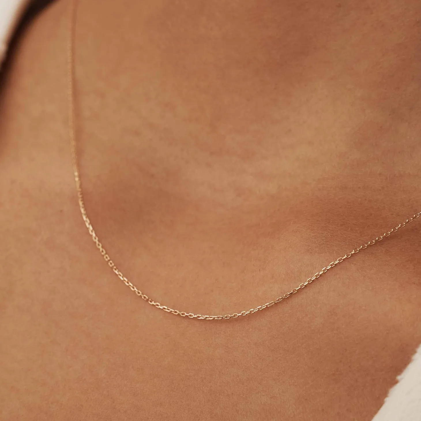Isabel Bernard La Concorde Nicole 14 karaat rosé gouden collier New