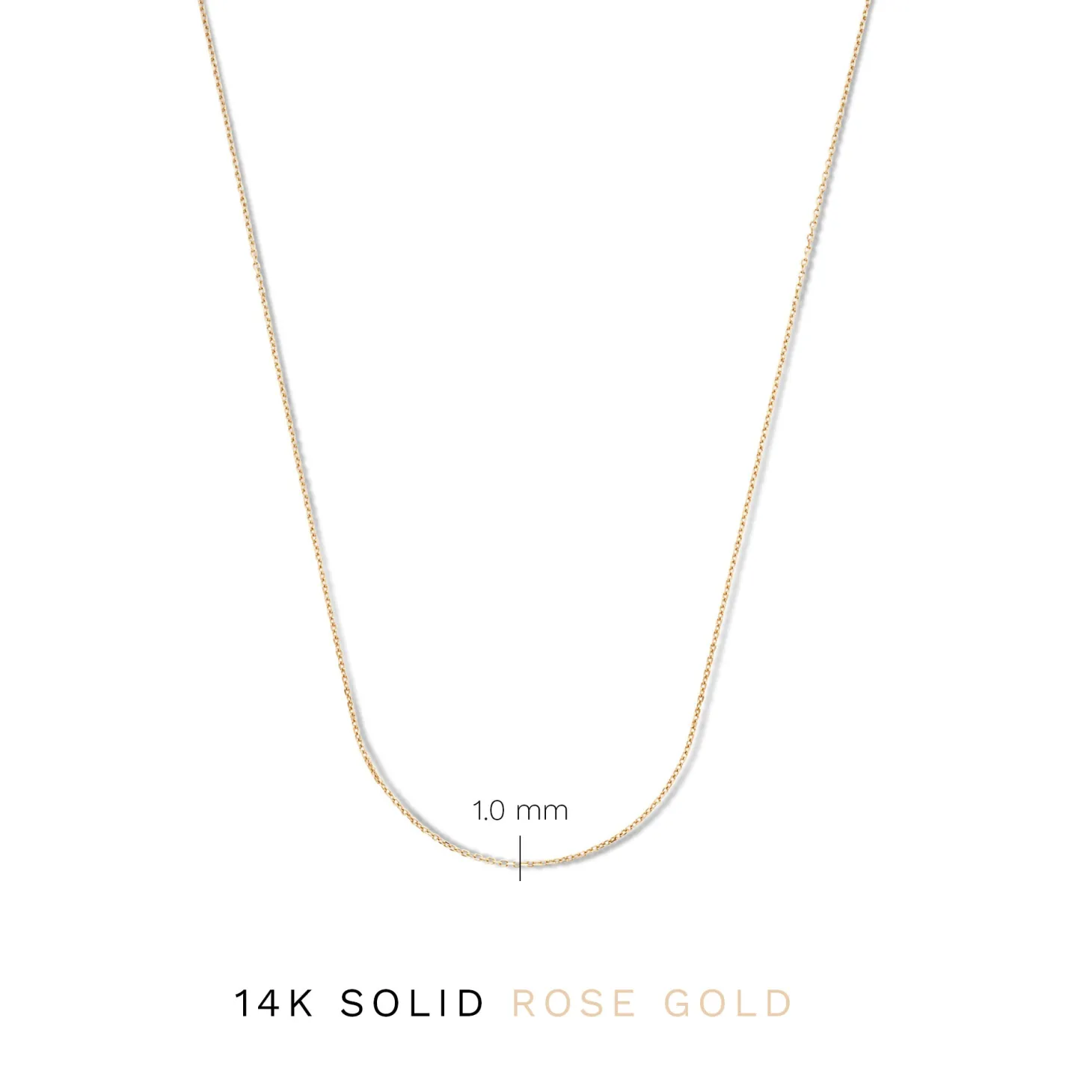 Isabel Bernard La Concorde Nicole 14 karaat rosé gouden collier New