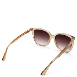 Isabel Bernard La Villette Raison transparant beige vierkante zonnebril met bruine gradient glazen Cheap