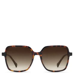 Isabel Bernard La Villette Rene bruin tortoise vierkante zonnebril met bruine gradient glazen Cheap