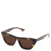 Isabel Bernard La Villette Roselin bruin tortoise cat eye zonnebril met bruine glazen Best Sale