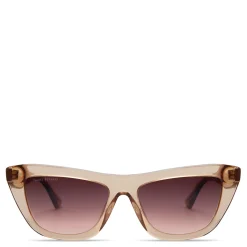 Isabel Bernard La Villette Roselin transparant beige cat eye zonnebril met bruine gradient glazen Best Sale