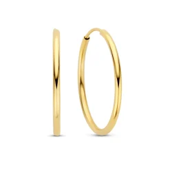 Isabel Bernard Le Marais Cerise 14 karaat gouden creolen (20 mm) Shop