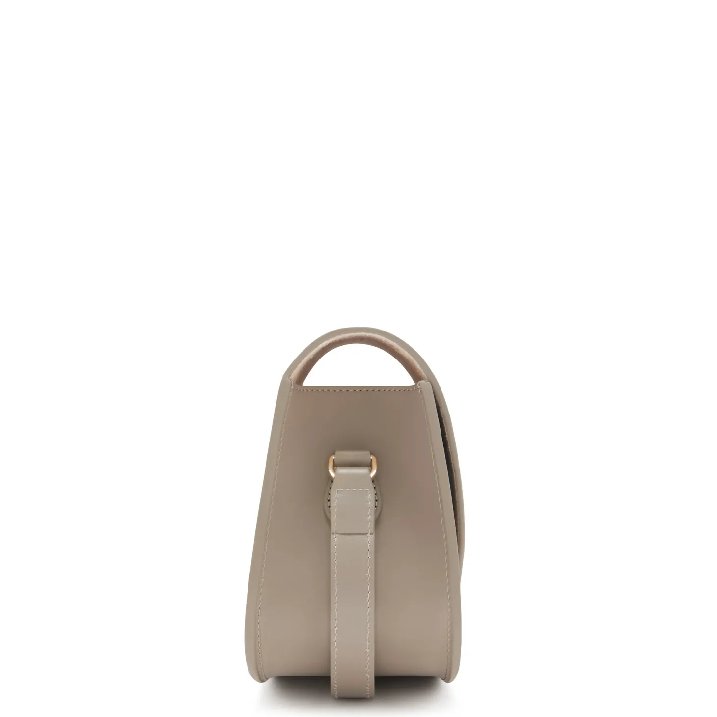 Isabel Bernard Montmartre Madelon taupe leren crossbody tas van natuurleer Hot