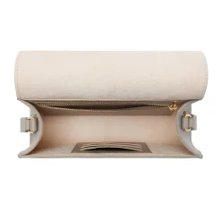 Isabel Bernard Montmartre Madelon taupe leren crossbody tas van natuurleer Hot