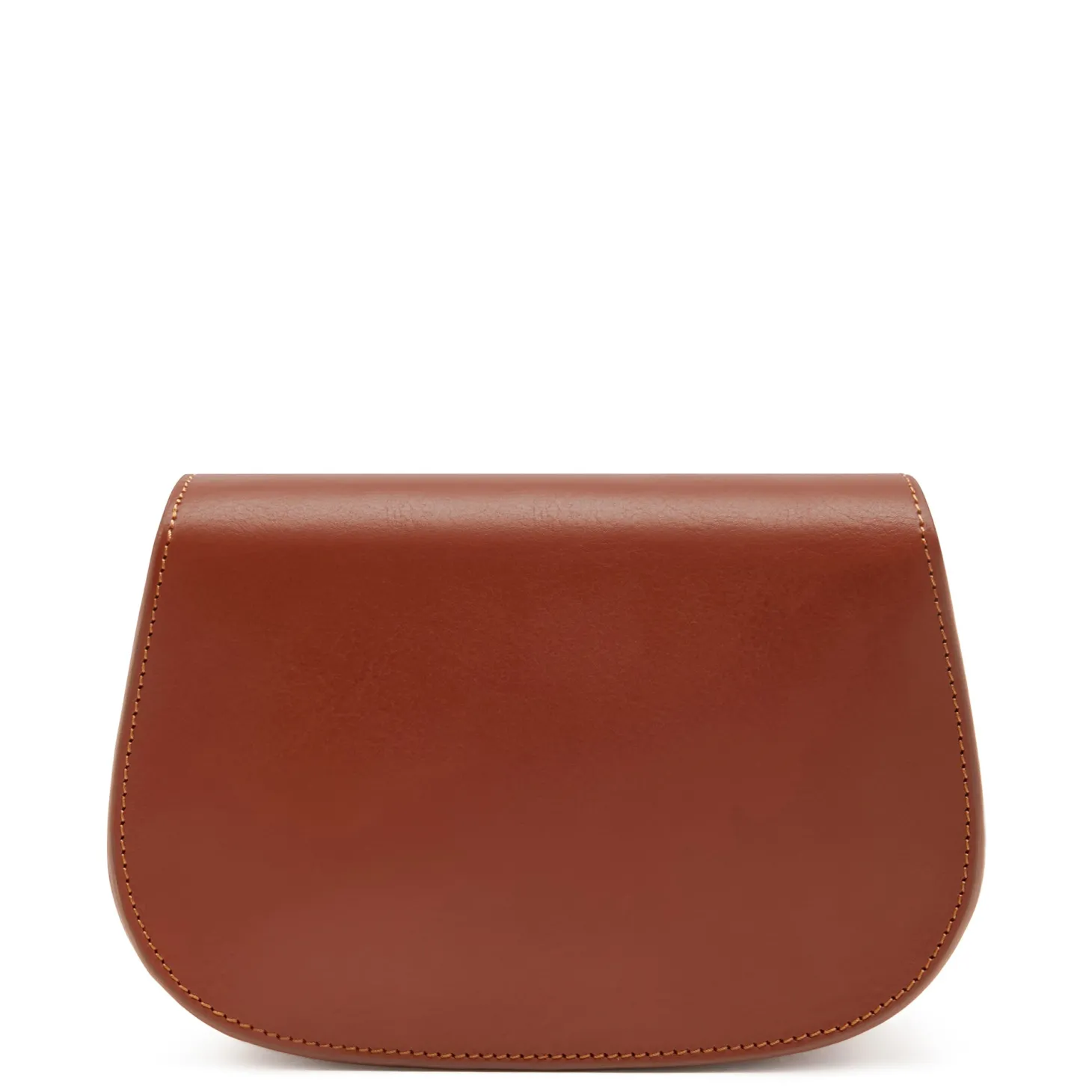 Isabel Bernard Montmartre Manon cognac leren crossbody tas van natuurleer Clearance