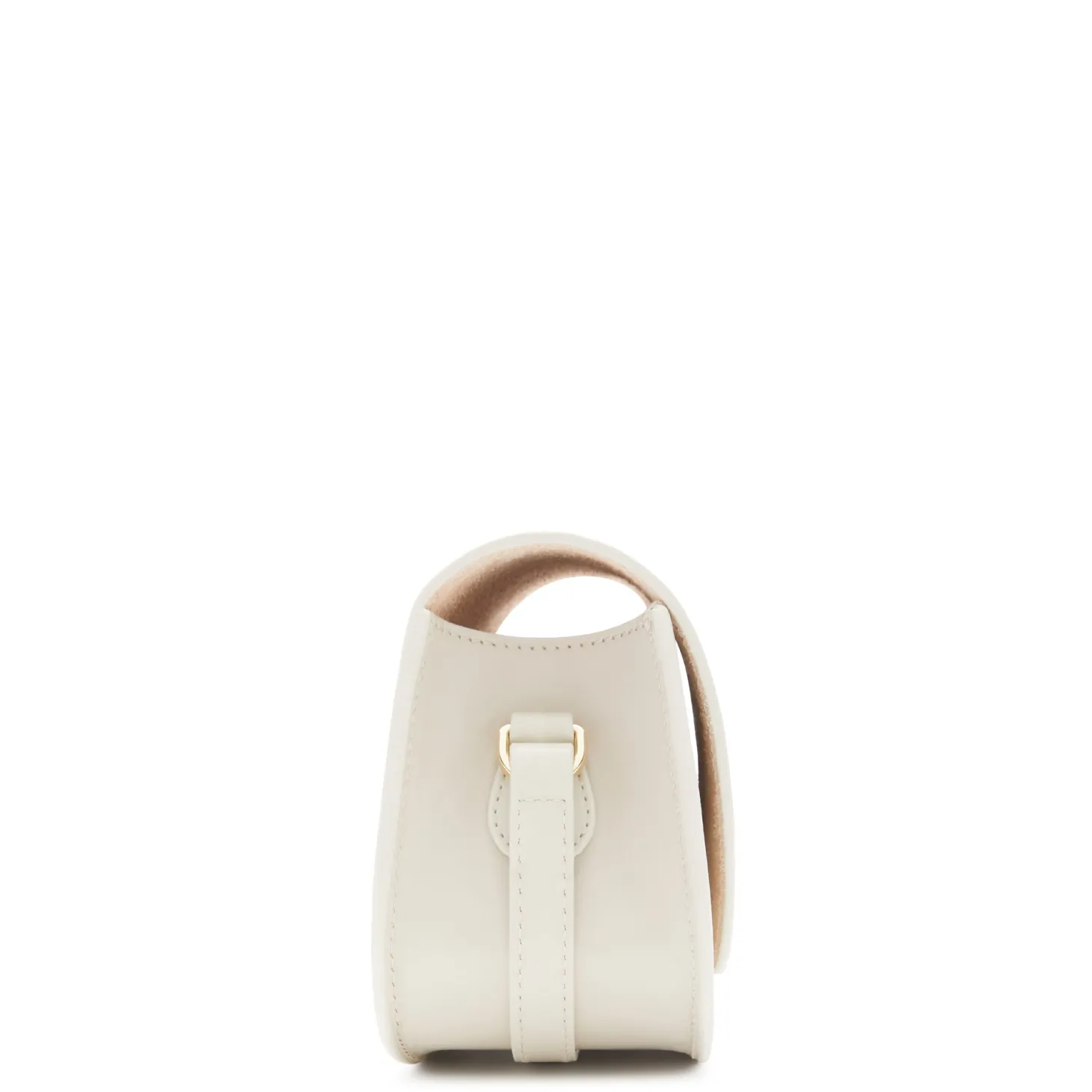 Isabel Bernard Montmartre Manon crème leren crossbody tas van natuurleer Online