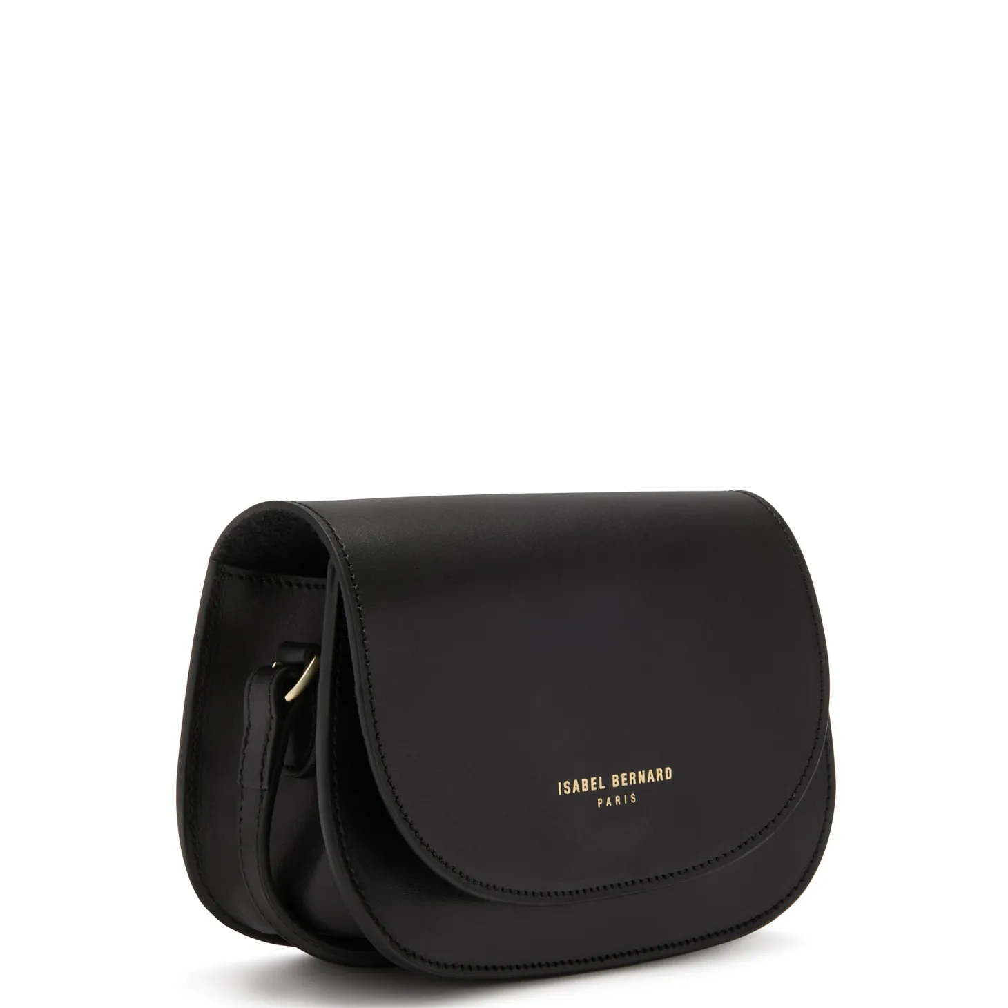 Isabel Bernard Montmartre Manon zwarte leren crossbody tas van natuurleer Store