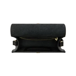 Isabel Bernard Montmartre Manon zwarte leren crossbody tas van natuurleer Store