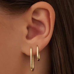 Isabel Bernard Rivoli Aimée 14 karaat gouden creolen Fashion