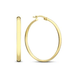 Isabel Bernard Rivoli Estrella 14 karaat gouden creolen (30 mm) Sale