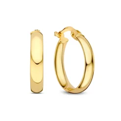 Isabel Bernard Rivoli Estrella 14 karaat gouden creolen (14 mm) Cheap