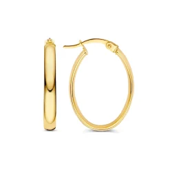 Isabel Bernard Rivoli Flori 14 karaat gouden creolen (22 mm) Sale