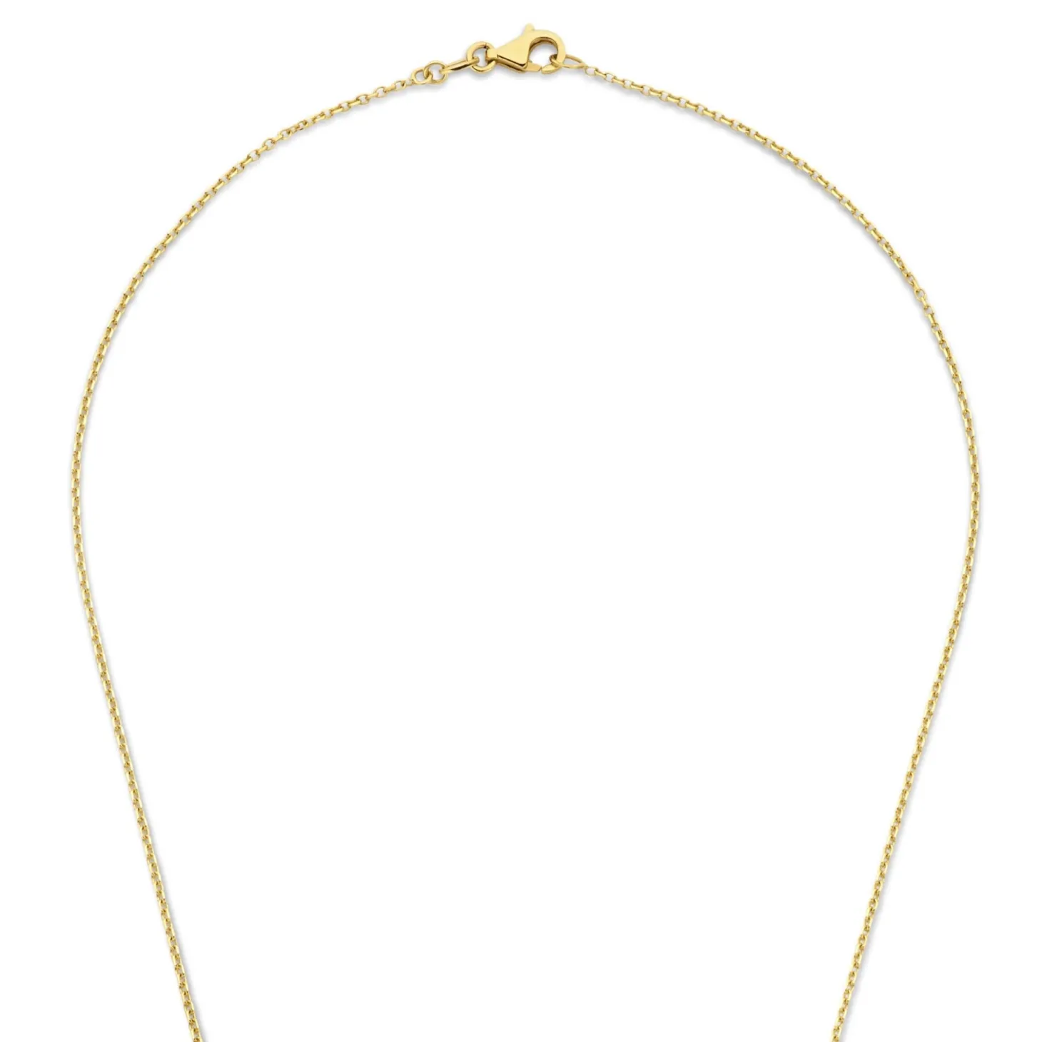 Isabel Bernard Rivoli Maryn 14 karaat gouden collier met staafje Clearance