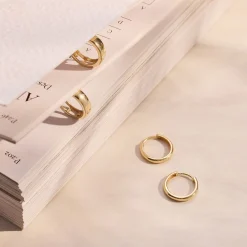 Isabel Bernard Rivoli Morgane 14 karaat gouden creolen Sale