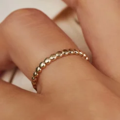 Isabel Bernard Rivoli Zélie 14 karaat gouden ring Best