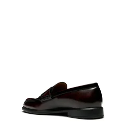 Isabel Bernard Vendôme Blandine bordeaux loafers van spazzolato leer Cheap
