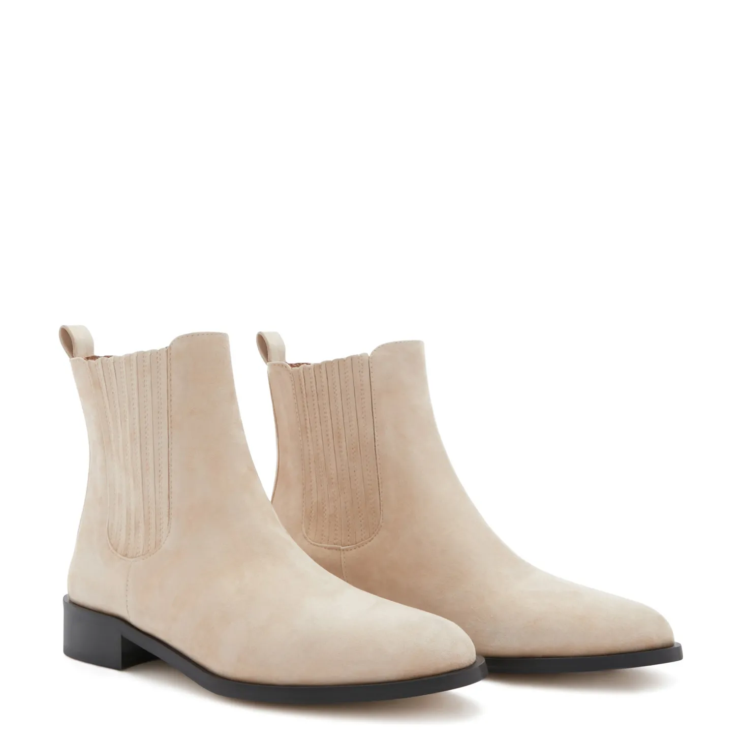 Isabel Bernard Vendôme Chey beige suède chelsea boots Outlet
