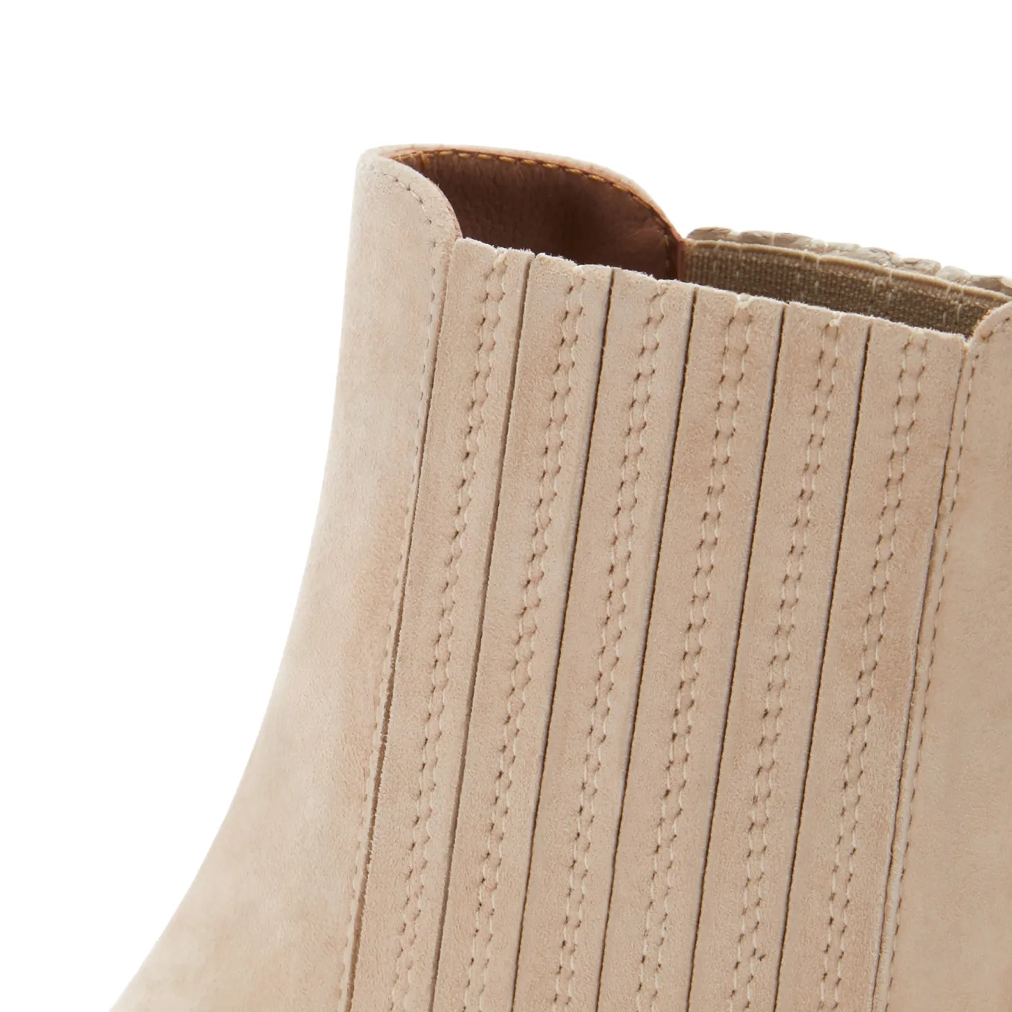 Isabel Bernard Vendôme Chey beige suède chelsea boots Outlet