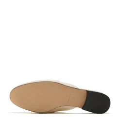 Isabel Bernard Vendôme Fleur crème leren slipper loafers van kalfsleer Cheap