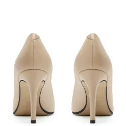 Isabel Bernard Vendôme Lianne beige leren pumps van kalfsleer Outlet