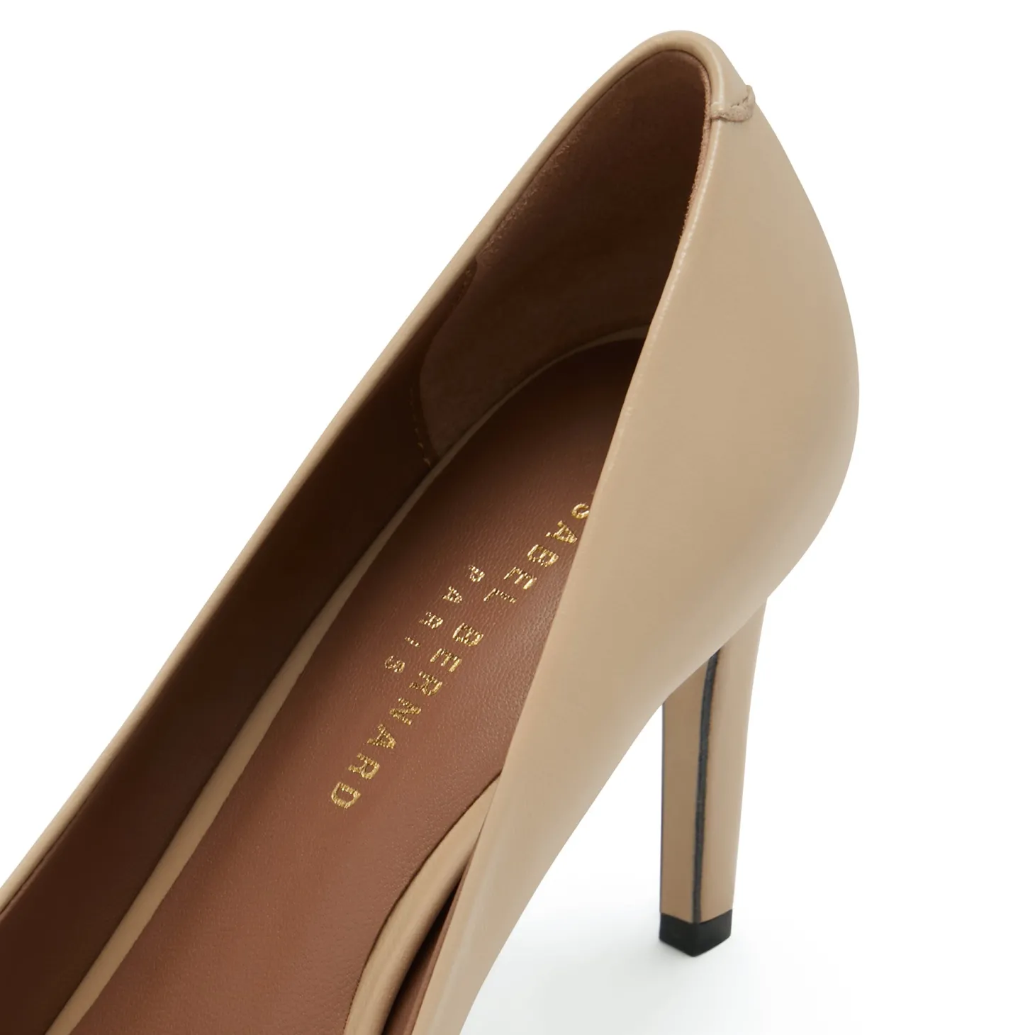 Isabel Bernard Vendôme Lianne beige leren pumps van kalfsleer Outlet