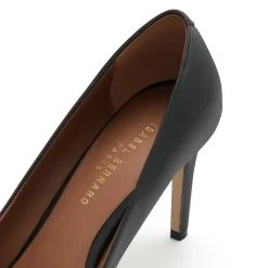 Isabel Bernard Vendôme Lianne zwarte leren pumps van kalfsleer Online