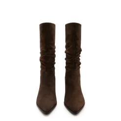 Isabel Bernard Vendôme Margot bruine suède laarzen Flash Sale