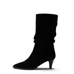 Isabel Bernard Vendôme Margot zwarte suède laarzen Flash Sale